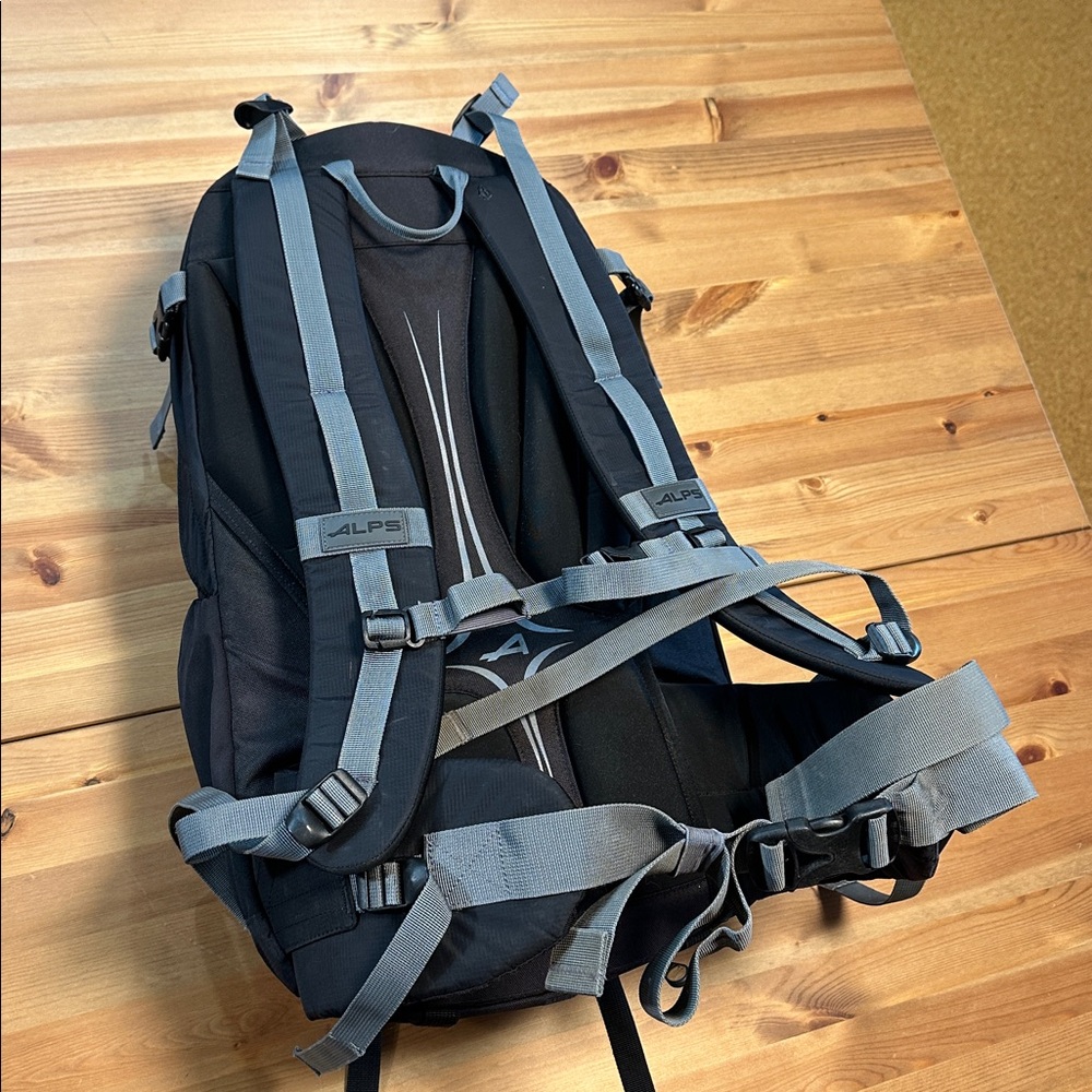 ALPS Mountaineering Unisex Adult Solitude, Black/Gray, 24L